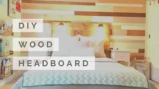 How to Build a Wood Headboard with Reading Lamps