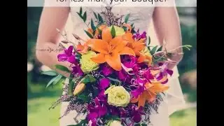 Get Your Amazing Wedding Video for Less Than a Bouquet!