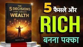सिर्फ़ 5 फैसले जो आपको RICH बना सकते हैं | अमीर लोग ये नहीं बताते | Book Summary Hindi