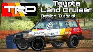 Учебное пособие по ливрее Toyota Land Cruiser TRD | Многопользовательская игра по парковке