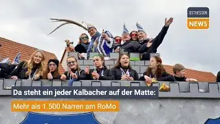 NIEDERKALBACH: Da steht ein jeder Kalbacher auf der Matte: Mehr als 1.500 Narren am RoMo