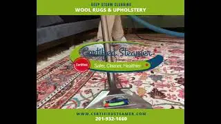 ASMR Area Rug Cleaning Near me/North Jersey. Deep Steam Cleaning Carpets, Rugs, Furniture,Tiles.N.J.