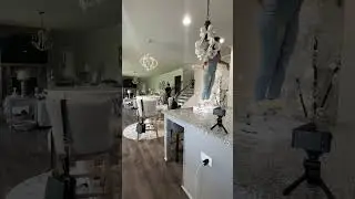 Floating in mid air to get my husband&rsquo;s reaction 😂 #shortfeed