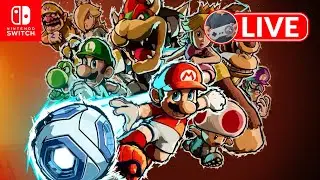 [🔴LIVE ] MARIO STRIKERS UM FUTEBOL  DIFERENTE DO NINTENDO SWITCH 06-01-2025!!!