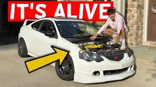 I Built a K-Swapped RSX! &mdash; FIRST START & DRIVE