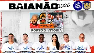 PORTO X VITÓRIA AO VIVO (18/01/26)