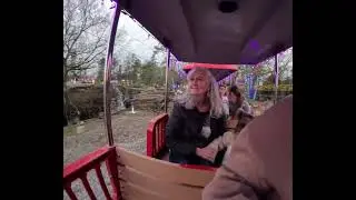 Christmas Lights and Train Ride at Noccalula Falls