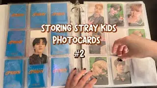 storing stray kids photocards #2! | d’festa, 3rd gen fanclub, and completing maxident!