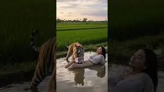 What a scary tiger Ai video generator apps details #ai #shorts #trending #viral