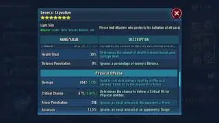 General Skywalker GAS 501st counter. CLS Chewie Han OldBen & Wat Tambor SWGOH