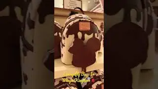 NEW Disney LOUNGEFLY Bags In The Magic Kingdom | Walt Disney World #shorts