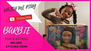 BARBIE FLIP and REVEAL DELUXE STYLING HEAD