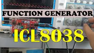 Review mạch ph&aacute;t t&iacute;n hiệu xung vu&ocirc;ng, tam gi&aacute;c, sin d&ugrave;ng ICL8038 - Function Generator with ICL8038