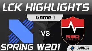 DRX vs NS Highlights Game 1 LCK Spring Season 2021 W2D1 DrangonX vs Nongshim RedForce by Onivia