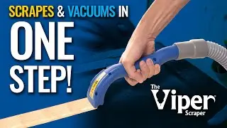 NEVER Sweep Up MESSY Chips Again! | Viper Vacuum Scraper&reg; Removal Tool | Oneida Air Systems, Inc.