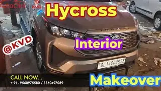 Toyota Innova Hycross🔥 Interior/Exterior Makeover @ KVD Delhi karol bagh| Branded work| सबसे सस्ता.