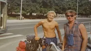Pösön retket 80-luvulla.Arska ja Rane pyöräili välimerelle.