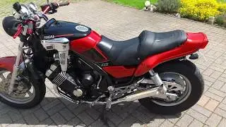 Yamaha FZX 750 sound with MACH exhaust