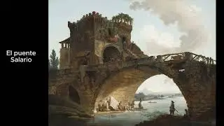 HUBERT ROBERT, PINTOR CLASICISTA FRANC&Eacute;S, SO&Ntilde;ABA CON RUINAS TODO EL TIEMPO.