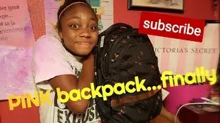 BUYING HER A PINK BACKPACK