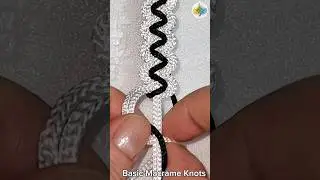 #66 Bracelet Knitting Tutorial,Macrame. #shorts #howto #tricks