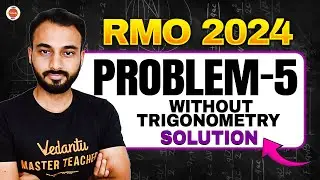 Решение задачи 5 RMO 2024 без тригнометрии | Парвин сэр | VOS #rmo2024 #olympiads