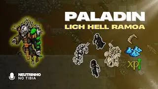 TIBIA - LICH HELL RAMOA | PALADIN LEVEL 70+