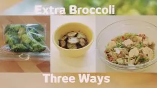 How To Use Up Extra Broccoli (Even Stems!) &ndash; Three Ways!