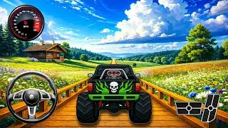 Impossible Car stunt - Monster Truck Mega Ramp Extreme Racing - Car game #599 - Android Gameplay
