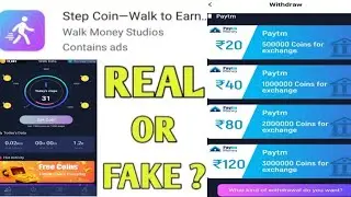 ⚔️Best Earning App 2019 ⚔️Walk and Earn Money app ⚔️Earn free Paytm Cash ⚔️