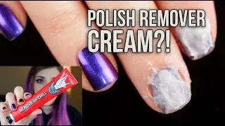 Nail Polish Remover Cream?! Does It Work?? || KELLI MARISSA