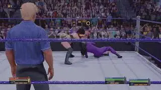 WWE 2K25: Kayla Rosie And Brandi Lauren Low blow to Setsuna