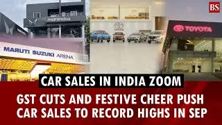 GST cuts and festive cheer push car sales to record highs in September