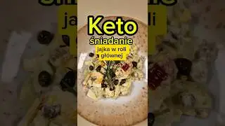 KETO SAŁATKA z JAJKIEM 🥚🔥 8g węgli i 760 kcal! Szybki obiad LOW CARB @ketobabeczka