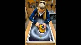 I Built a $15,000 Luxury Table Using Real Amethyst and Yankees Bats!#satisfying#woodworking