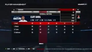 Madden 17 Full Team Ratings - Seattle Seahawks