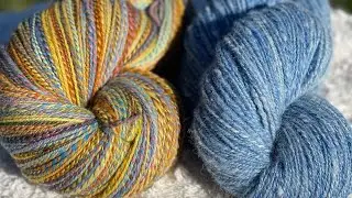 Spinning Woolen AKA The Long Draw-Weites Meer Shawl Part 3