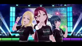 [LLSIFAS] GALAXY HidE and SeeK MV: Guilty Kiss (Aqours 6th Live Show - Windy Stage T-Shirt)