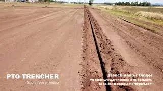 The Trenchmaster PTO Trencher
