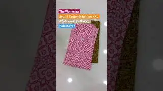 Cotton Nighties XXL size | The Womenza | 7207859717 #nighties #reseller #onlineshopping #thewomenza
