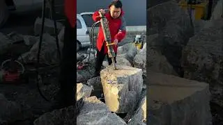 Mesin Hidrolik Pemecah Batu.