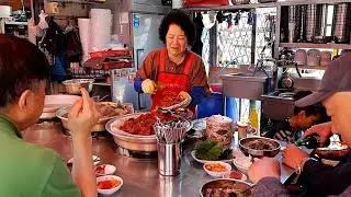 부산 5000원 선지국밥, 광명시장 손칼국수, 양평5일장 씨앗호떡, 대구 서문시장 백반맛집 '우리식당'끼지 / Korean delicious food compilation