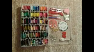 Embroidery Floss Cross Stitch Threads String Kits with Organizer Storage Box Included 108pcs  Review
