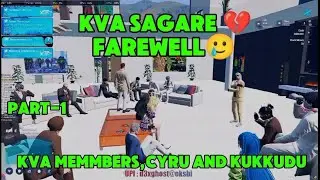 Miss u sagaruuu|Farewll RP|#kva #gta #fivem #kaztrogaming #gtarp #rp #roleplay #gtav 