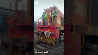 Track Inspection (Loco Trial) #viral #engneering