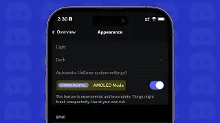Discord AMOLED Dark mode for iOS - Here's how to enable it