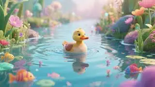 The Duckling&rsquo;s Swim Through Dreamy Waters | Nursery Rhymes & Kids Songs