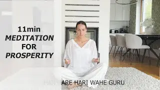 Kundalini Yoga for Manifesting Prosperity | DAILY 11-Minute Meditation | Yogicas