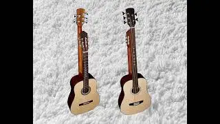 Double Sided Headless Fretless  Busuyi Guitar