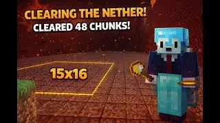 🛑LIVE 🛑 Massive Nether Project | 2,000 Days⛏️ (48/240 Chunks Done)
